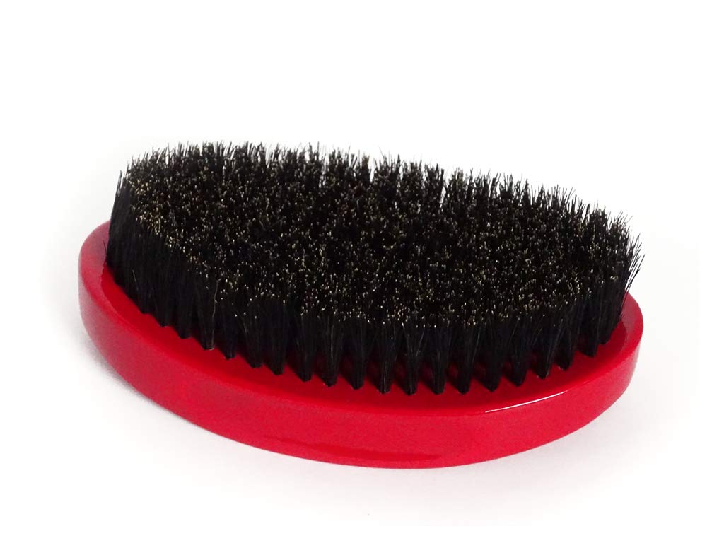 XOTICROWN 360 WAVE BRUSH/CAESARS WAVE BRUSH (SOFT RED)