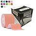 Kinesiology Theraeputic Tape Physio For Athletic Sports Recovery Pain Relieve Strong Adhesion Waterproof Original Cotton Uncut 2 Inch x 16.4 Feet