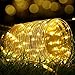 B-right LED Rope Lights Outdoor, 72ft 200 LED String Lights Plug in Remote Dimmable 8 Modes Waterproof Indoor Outdoor Rope String Lights for Tree Patio Garden Fence Roof Decoration (Warm White)