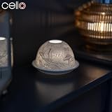 Cello Porcelain Tealight Holder Dome Special Friend 3D Projection view 5