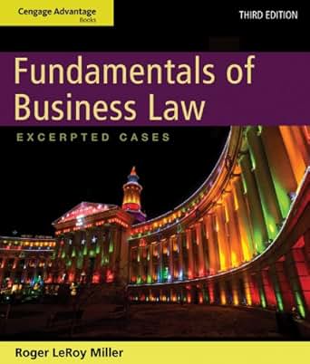 Cengage Advantage Books Fundamentals Of Business Law