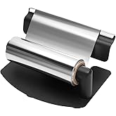 Highlighting Foil Dispenser, Salon Tool for Efficient Aluminum Foil Cutting and Hair Foil Applications, Dispenser Foil Cutting Tool Silver Foil for Salon Barber