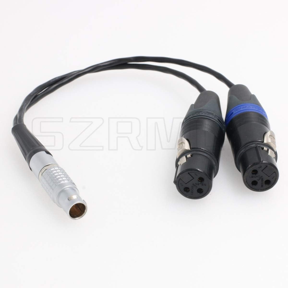 SZRMCC Mic Audio Breakout Input Cable 10 pin Male to Dual XLR 3 pin Female for Atomos Shogun Inferno Monitor Record (Straight) - Image 5