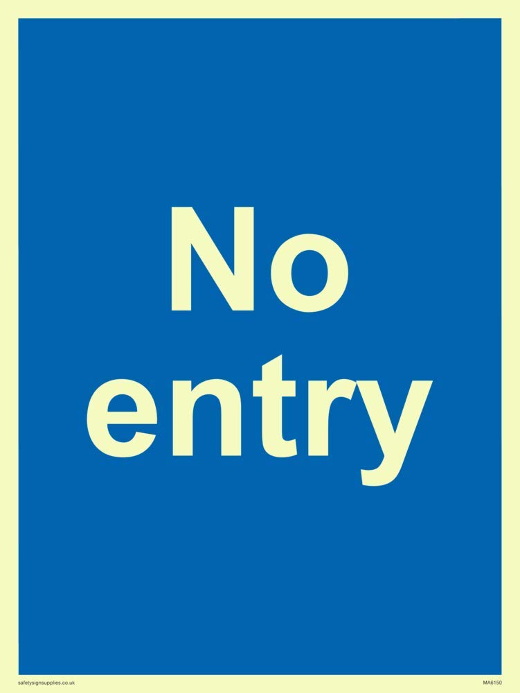 NO ENTRY