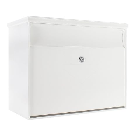 Rottner Kunststoff-Briefkasten Toronto, weiß, T04575