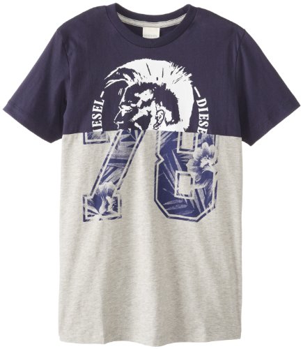 Diesel Big Boys' Teigiti Split-Graphic T-Shirt