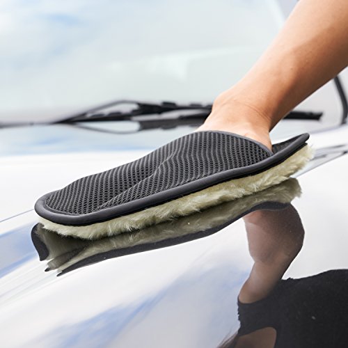 image for Kakapo Blu Car Washing Tool Kit & Bag - Car Vent Brush, Tire Cleaning 