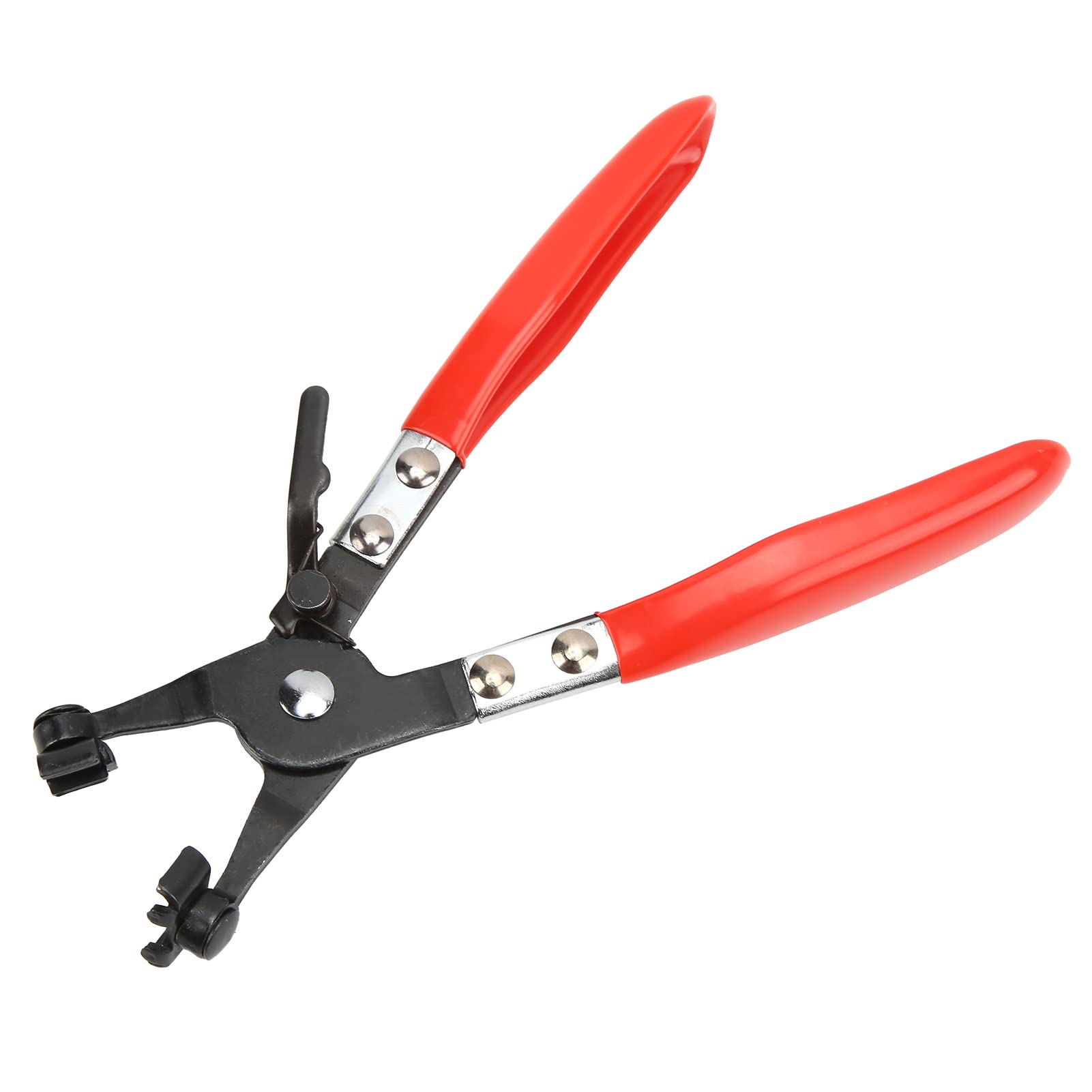 Professional Hose Clamp Pliers Repair Tool Hose Clamp Plier 8.6in 21.8cm Long Swivel 3 Jaw PVC Handle Rustproof Heavy Duty Repairing Tool