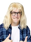 Garth Wig & Glasses Costume Accessory