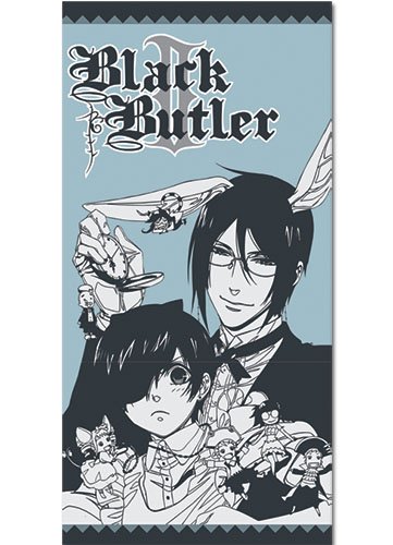 Black Butler 2 Ciel In Wonderland W Sebastian Towel Amazon In