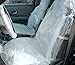 Moyishi Car Disposable Plastic Seat Covers Vehicle Protector Mechanic Valet Pet Seat Covers (50PCS)