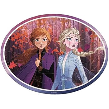 Disney Frozen 2 Anna And Elsa Floor Puzzle 2 Feet Long 46 Pieces Ages 3 And Up