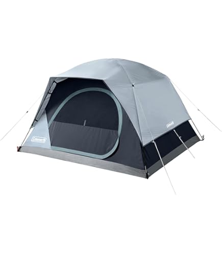 Amazon.com : Coleman Skydome Camping Tent with LED Lights