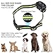 Nycetek Dog Bark Collar, Smart Triggering Bark Control Devices for 8lbs-120lbs Dogs, Rechargeable Anti Bark Collar with Adjustable Collar Size and 2 Training Modes (Black & Green)thumb 2