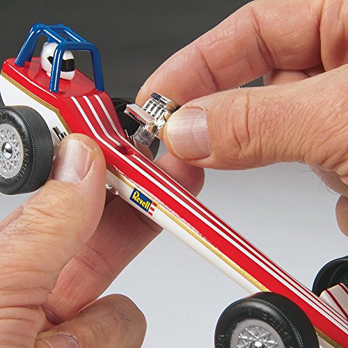 Revell Pinewood Derby Officially Licensed Boy Scouts of America (BSA) Car Parts Accessory Pack A with Rollbar, Exhaust and Engine