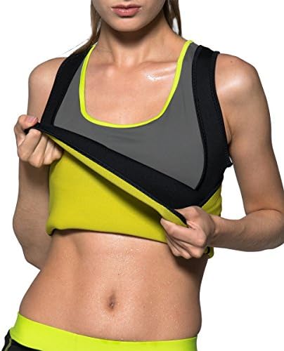Heesai Sweat Body Shaper, Neoprene Slimming Vest Women's No Zipper XL
