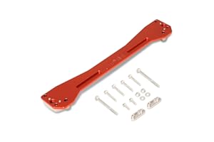 AJP Distributors JDM Rear Lower Subframe Brace Support Tie Bar Aluminum Suspension Chassis Sway Control Arm Red Compatible/Replacement For Civic EJ EK EM 1996 1997 1998 1999 2000 96 97 98 99 00