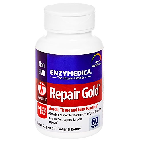 Enzymedica - Repair Gold, Muscle, Tissue & Joint Function, 60 Capsules (FFP)