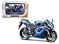 Kawasaki Ninja ZX-6R Blue Bike Motorcycle Model 1/12 by Maisto 31155