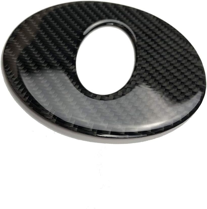 Carbon Fiber Dashboard Interior Decoration Decal Frame Cover Trim Sticker for Toyota FT86 GT86 86 SCION FR-S SUBARU BRZ 2013-2017 RRX (Steering Wheel Cover Trim 1)