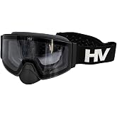 HeatVue HeatWave Heated Snow Goggles Electric Battery for Winter Activities Snowmobile Ski Snowboarding Anti Fog Dual Lens