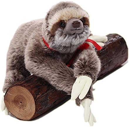 Super Realistic Sloth Stuffed Animal Plush 10.2" inches 26cm Children Baby Boy Girl Teen Toys Soft Doll Toys