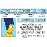 Marge Fun Fake ID License
