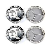 YIKA 4pcs for Mercedes 75mm Hub Cap Cover Car Logo Emblem Wheel Center for Benz A B C CLA CLS G M R S Center Cap Badge（Apple Tree AMG）