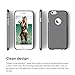 elago® [Slim Fit][Matte Metallic Dark Grey] - [Light][Minimalistic][True Fit] – for iPhone 6/6S Plus