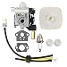 Savior SRM 210 Carburetor Air Filter Fuel Line for Echo SRM 211 Carburetor SRM-210 PE-200 GT-200 GT-201 SRM-211 HC-150 HC-151 HC-200 HC-201 HCR-150 HCR-151 SHC-210 A021000723