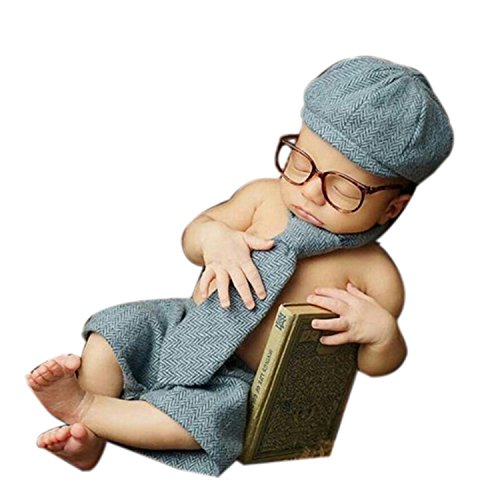 Newborn baby photography props boy girl costume outfits…