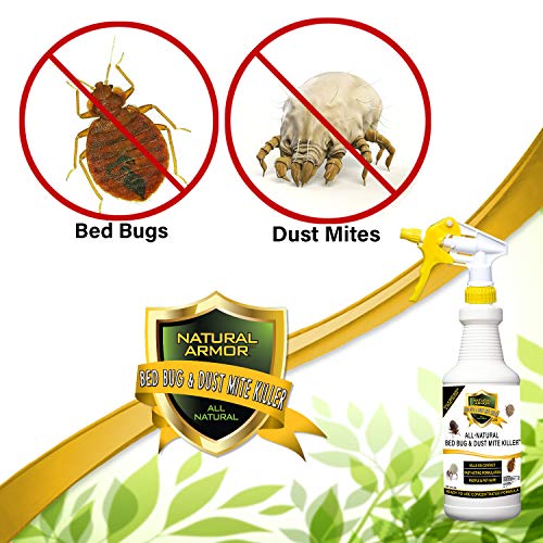 Bed Bug & Dust Mite Killer Natural Spray Treatment for Mattresses