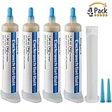 Roach Bait, Roach Gel, Roach Killer, Cockroach Killer, Roach Traps, Roach Killer Indoor Outdoor, Cockroach Gel Bait 4 Tubes w/Plunger High-Performing Quick Control & Non-Repellent Target All Roaches