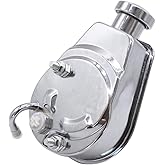 Saginaw Power Steering Pump Reservoir A-Can Style Compatible With SBC BBC Street Rod