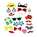 SIXQJZML 36 Pcs Attached Photo Booth Props ,Diy Kit For Party Favors for Wedding Birthday Carnival Bachelorette Acessories Party