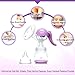 NOKIRE Manual Breast Pump - Silicone Hand Pump Breastfeeding Food Grade BPA-Free Milk Breastpump with Lid - Portable Milk Collector for Baby Breast Feeding