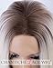 Chantiche Hot Sale Natural Looking Platinum Blonde Short Bob Hair Lace Wigs Fashion Brown Roots #T2/60 Synthetic Lace Front Wig for White Women 14 inches