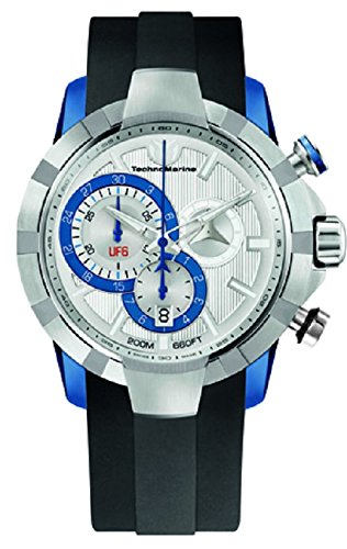 TechnoMarine Men's 614002 UF6 Analog Display Swiss Quartz Black Watch
