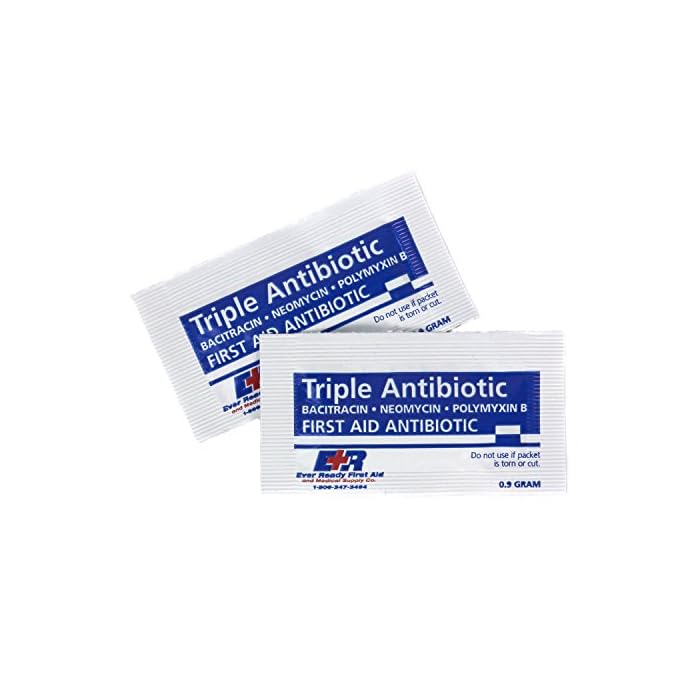 Ever Ready First Aid Triple Antibiotic Ointment .9gr Packets - 144 Count