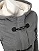 SJSP Womens Wool Blended Classic Pea Coat Jacket