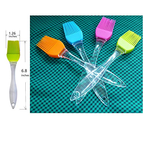 4 Pcs Silicone Basting Brush and Pastry Brushe