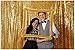 ShiDianYi Gold Shimmer Sequin Fabric Photography Backdrop (20FTX10FT)