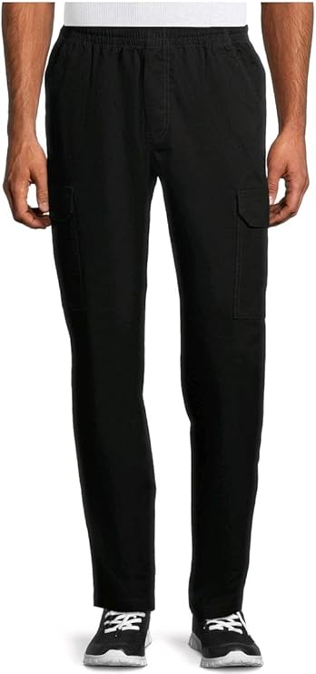 George Clothing Black Soot Woven Cargo Jogger Pants: Amazon.ca: Clothing & Accessories