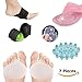 Mortons Neuroma Pads Metatarsal Pads Shoe Inserts For Metatarsalgia Foot Pain Insoles 7 PCS Ball of Foot Cushion Arch Support Insoles Metatarsal Foot Pads