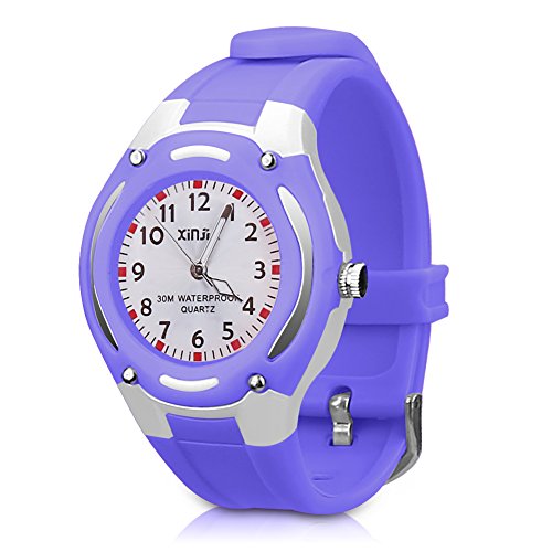 109 Kids Watch 30M Waterproof,Boys Girls Kids Time Teacher Watches PU Band Children PerSuper (Purple) 109 Kids Watch 30M Waterproof,Boys Girls Kids Time Teacher Watches PU Band Children PerSuper (Purple)