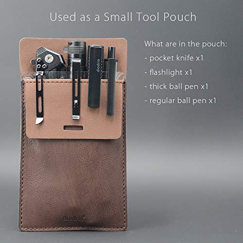Pocket Protector, Leather Pen Pouch Holder Organizer, for Shirts Lab
