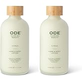 McEvoy Ranch Citrus Hand & Body Lotion (2-Pack) by ODE Olive Oil Beauty, Organic EVOO, Everyday Hydration, California Made