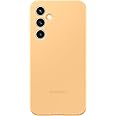 SAMSUNG Galaxy S23 FE Silicone Phone Case, Protective Cover with Color Variety, Smooth Grip, Soft and Sleek Design, Seamless Fit, US Version, EF-PS711TOEGUS, Apricot Orange