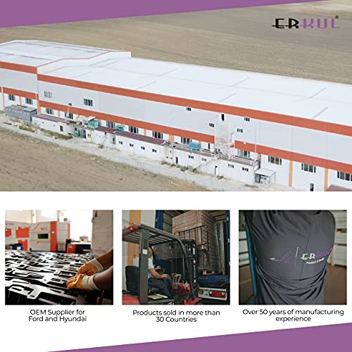 ERKUL Roof Rack Cross Bars for Kia NIRO 20172022 Aluminum Lockable