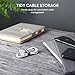 AUKEY Lightning Cable 3ft with Aramid Fiber Support Cores, iPhone Charger Compatible with iPhone Xs / Xs Max / Xr / 8 / 8 Plus / 7 / 7 Plus / 6 / 6 Plus , iPad and Other Apple Devices